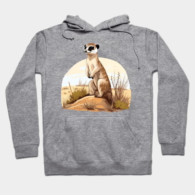 Meerkat Hoodie by zooleisurelife